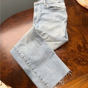 Good American Sky Blue Skinny Jeans